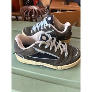 AIRWALK Skater Flip Vintage 90's Chunky Sneakers Shoes Men’s Size 7 Blue Suede